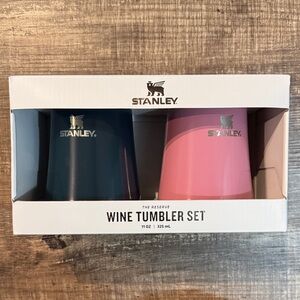 Stanley Wine Tumbler Set - Midnight Blue and Rose Pink